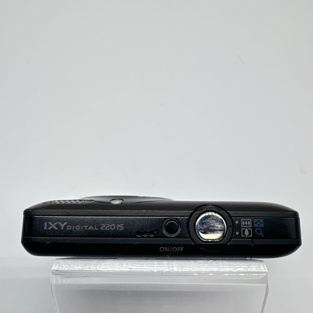 Canon IXY DIGITAL 220 IS デジタルカメラ　ブラック