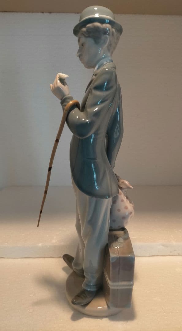 リヤドロ　lladro チャップリンcharlie the tramp 浮浪者