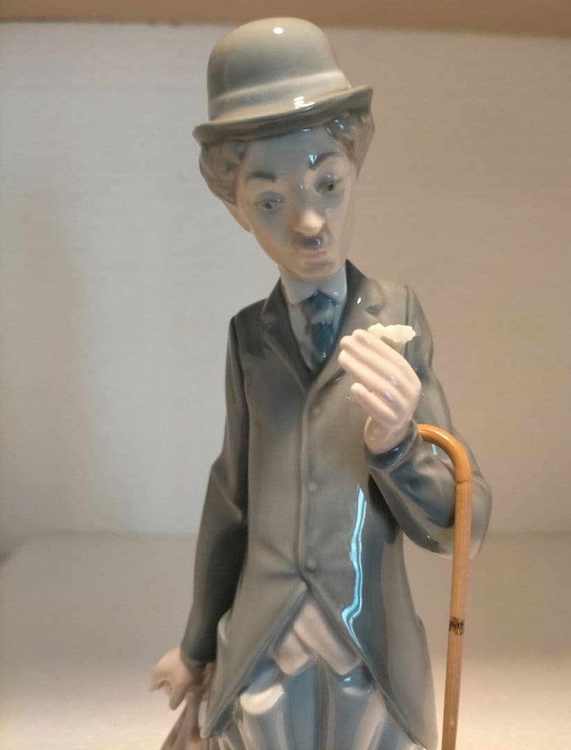 リヤドロ　lladro チャップリンcharlie the tramp 浮浪者