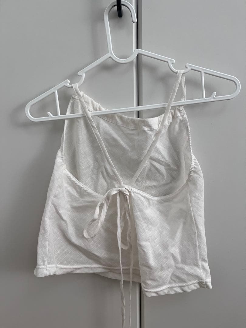 トップス draw drawers 2way tops lace