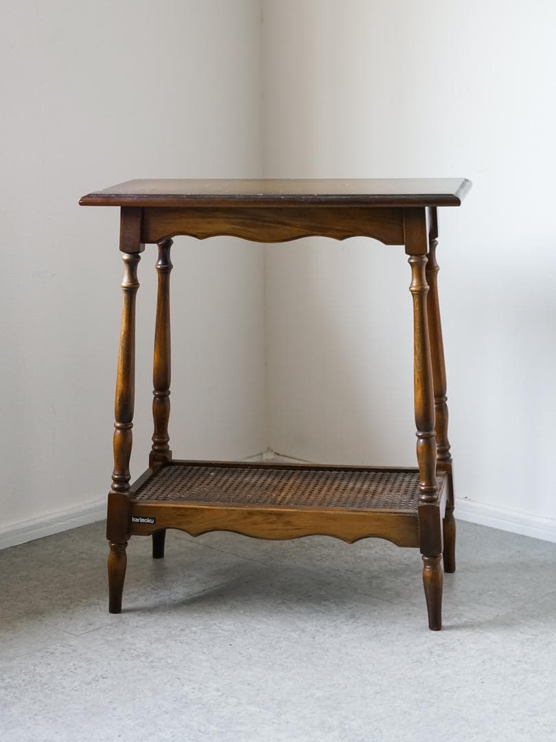 90's karimoku オールドカリモク コロニアル コンソールテーブル