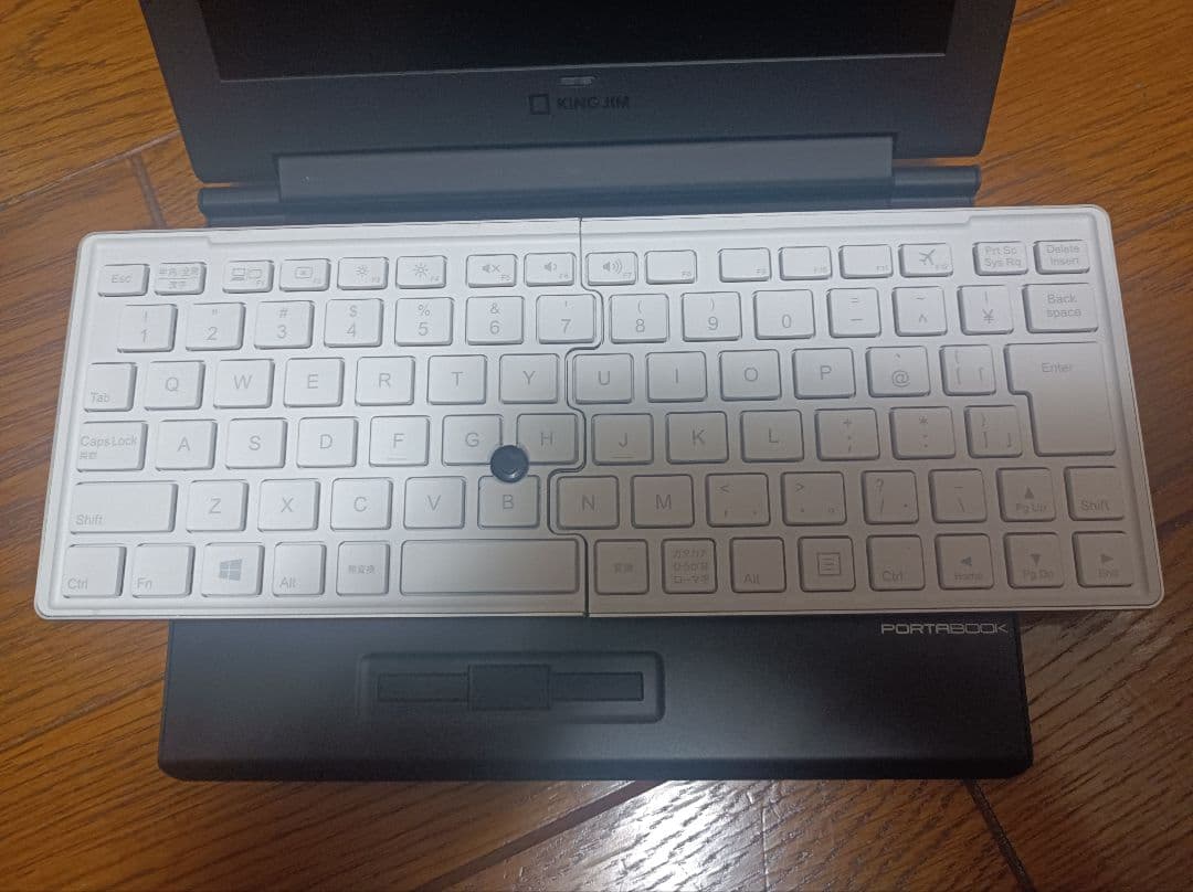 KINGJIM　PORTABOOK キングジム　ポータブック　可変キーボード搭載