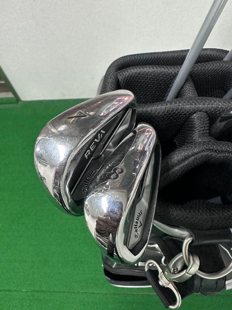 キャロウェイ　REVA　フルセット、バック付き（パターなし）