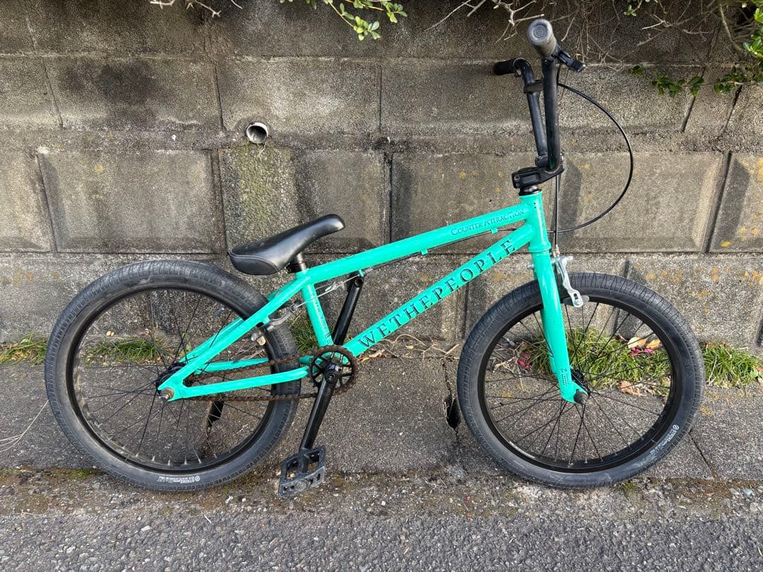 We The People BMX 自転車 アクアブルー