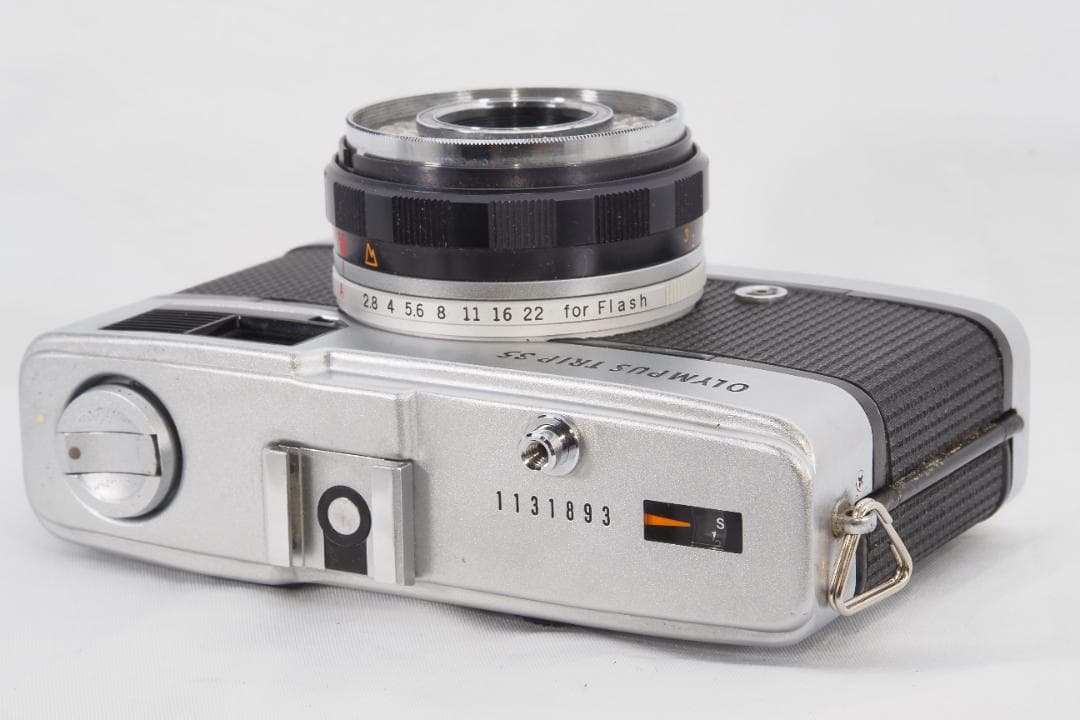 OLYMPUS TRIP 35 分解整備,清掃済 正常動作（赤ベロ出ます）113