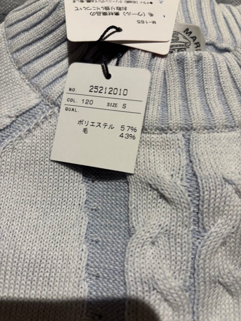 SINA COVA モックネックセーター　ユニセックス　ノベルティバッグ付