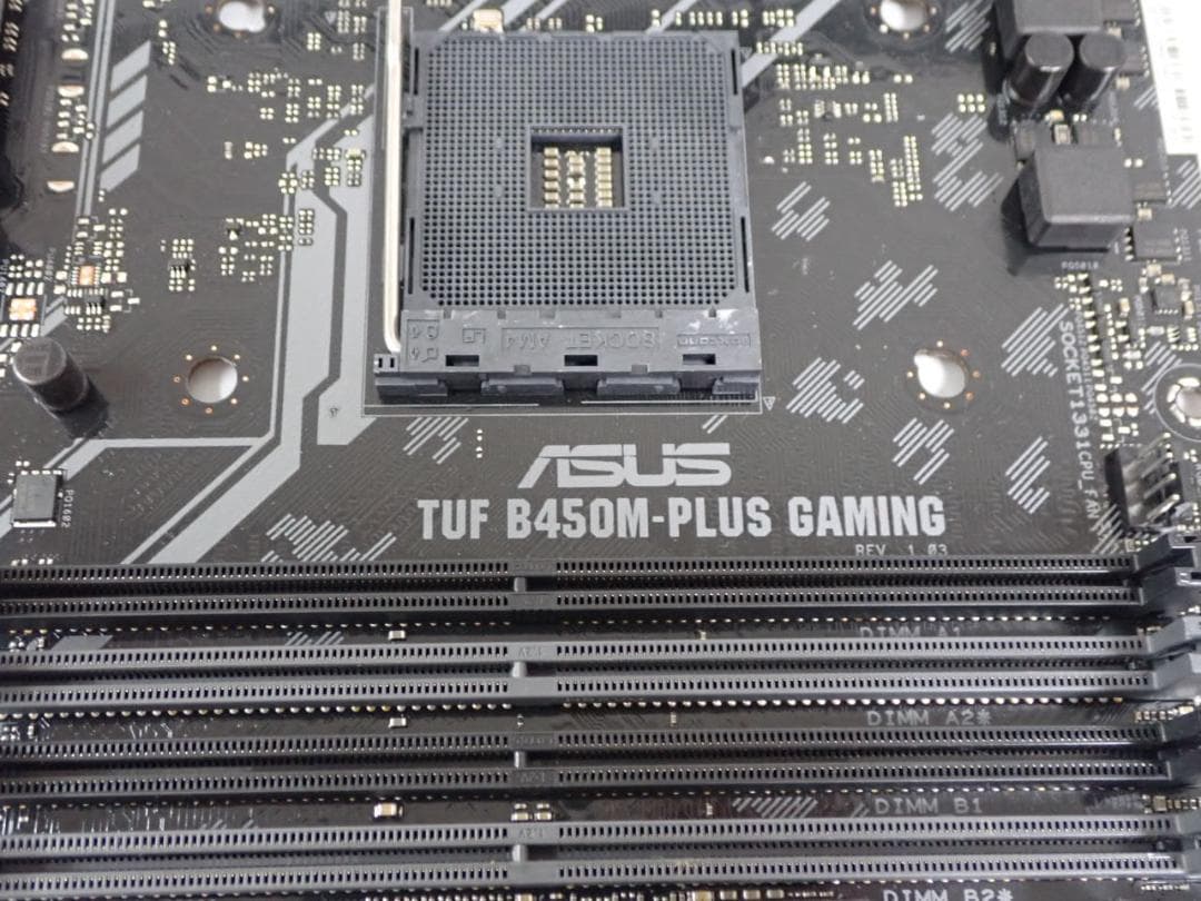 ASUS TUF B450M-PLUS GAMING ジャンク　３台