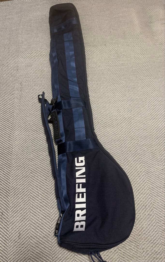 【新品同様】BRIEFING ゴルフバッグ ネイビー クラブケース