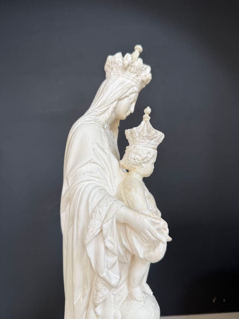 アンティーク　マリア　マリア像