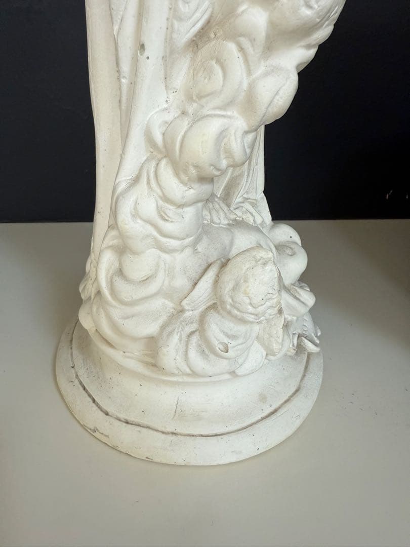 アンティーク　マリア　マリア像