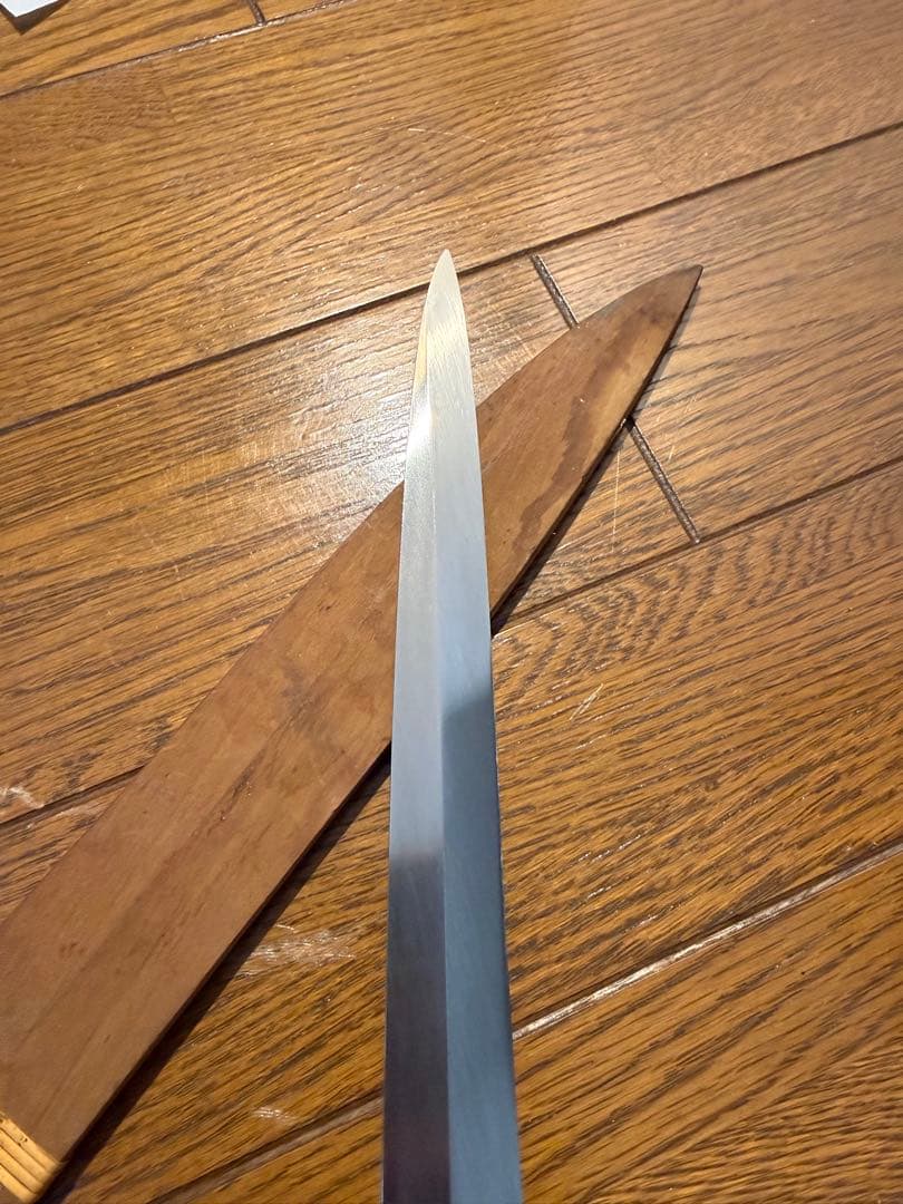 尚台正吉　錬　青本焼　フグ引き包丁　刃渡り　9寸