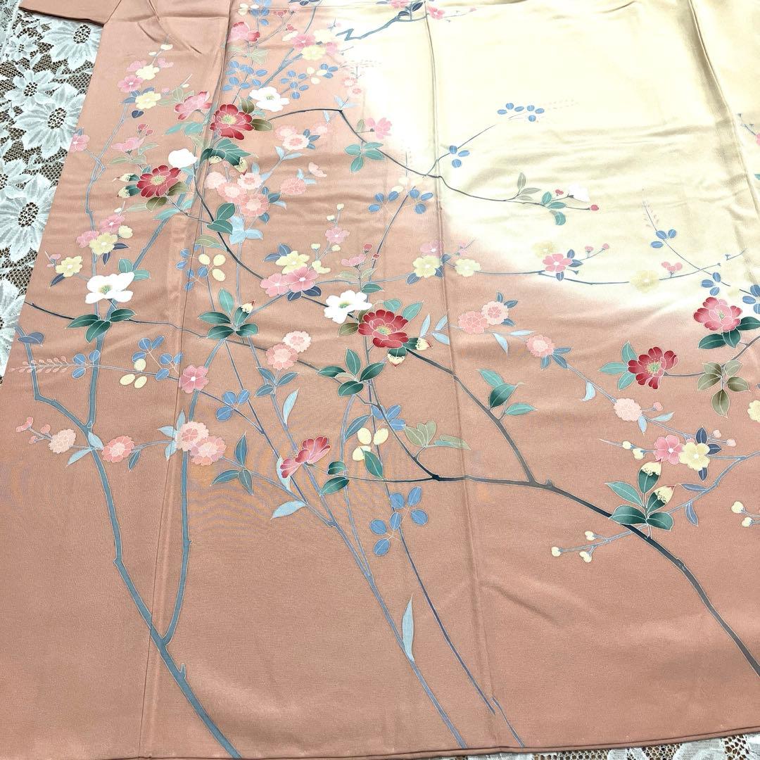 美品４点 ＊本加賀友禅作家落款入り 訪問着＊本金箔袋帯　入学式卒業式 結婚式