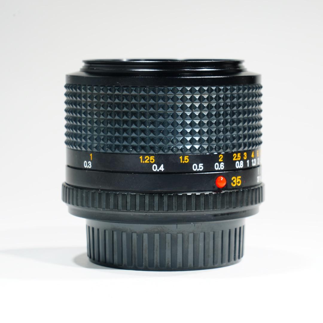 【希少 極美品】動作◎ ミノルタ New MD 35mm F1.8 198