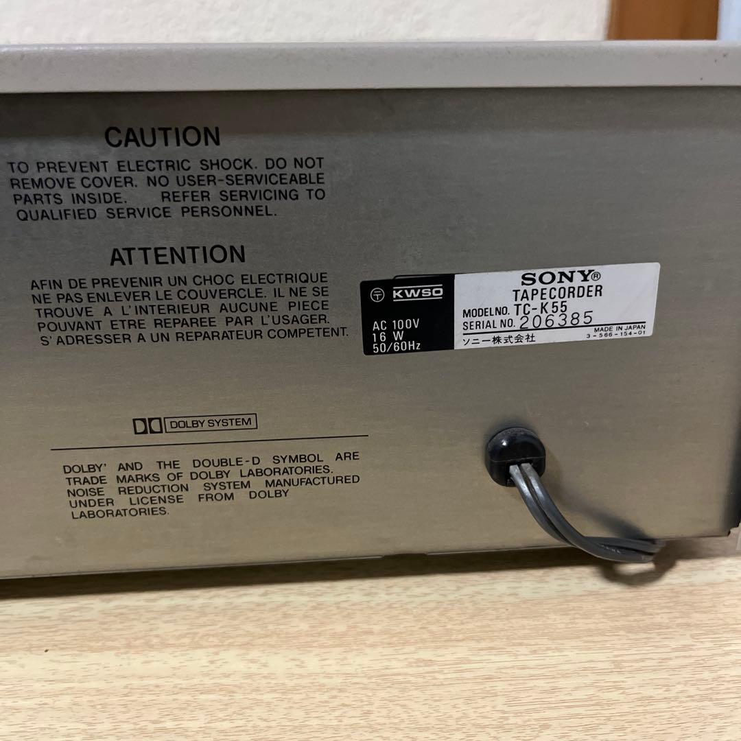 その他 Sony TC-K55