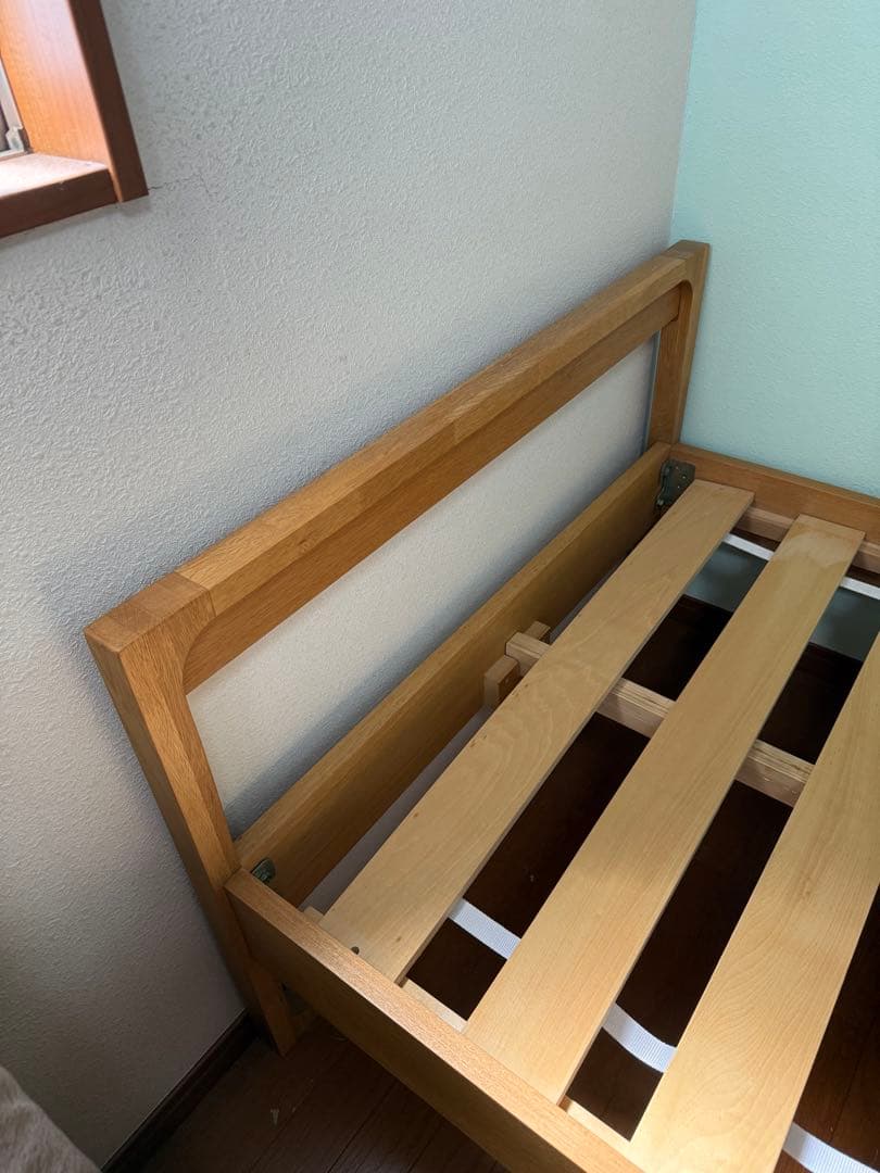 木製シングルベッドフレーム ACTUS 2台