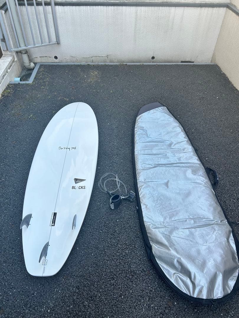 引き取り限定　BLCKS FCS サーフボード 3フィン DAKINEケース付き