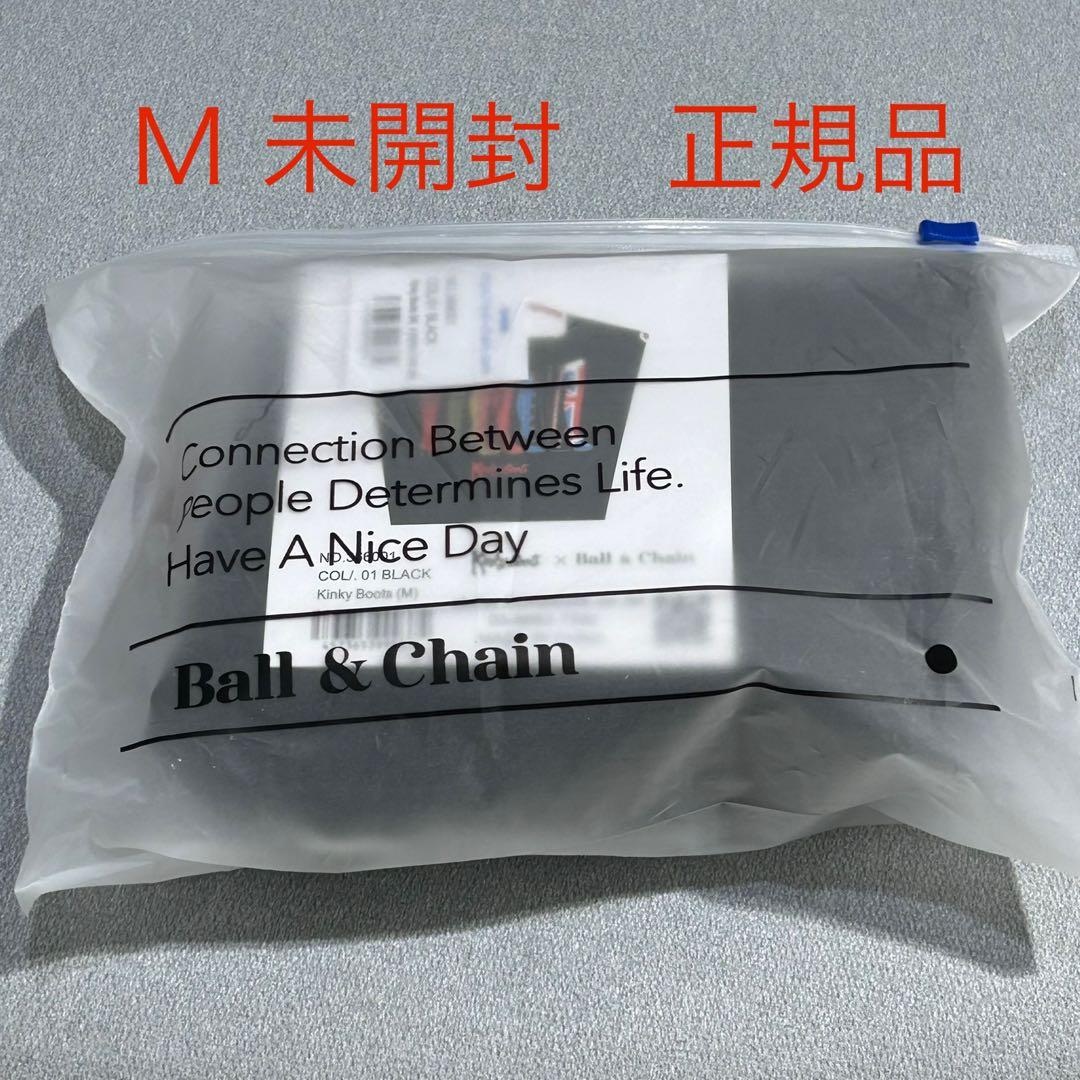キンキーブーツ ボールアンドチェーン Ball&Chainエコバッグ 黒