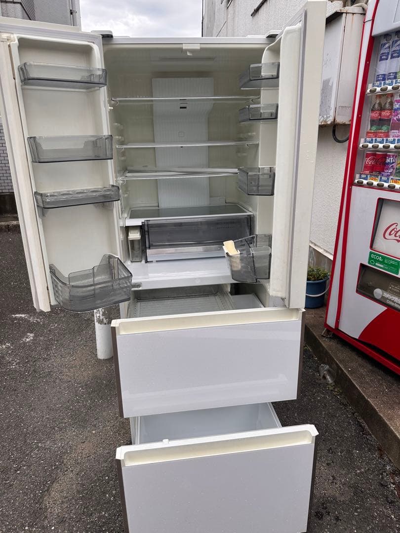 【2016年製】Panasonic 506L 大型冷蔵庫 NR-JD5101S