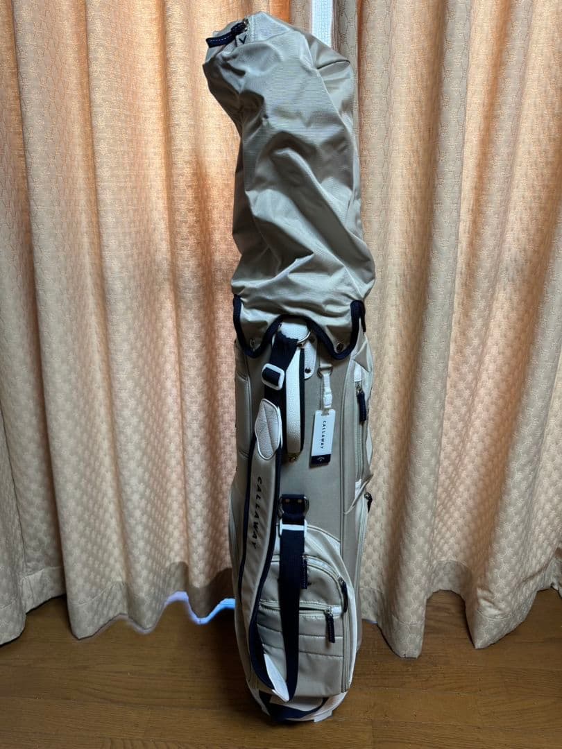 CALLAWAY キャディバッグ ベージュ フード付き