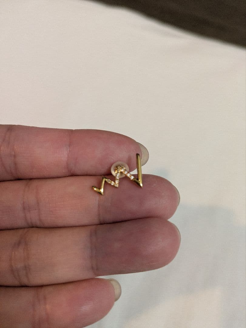 cadeaux Jewelry カドー ギザギザピアス