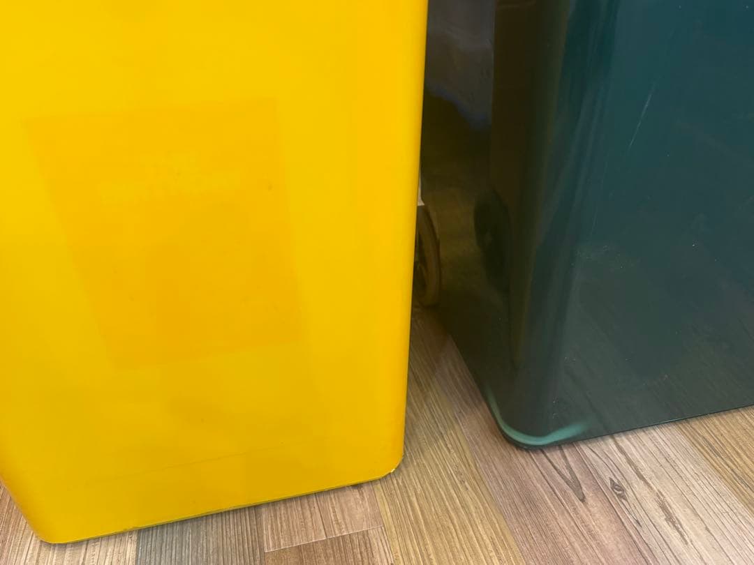 ダルトン　PLASTIC TRASH CAN 45L 3点まとめて　赤　黄色　緑