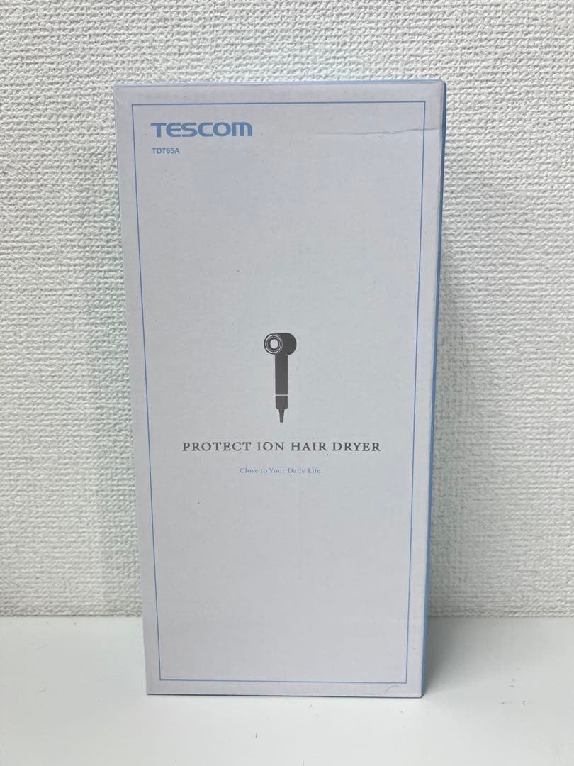 12K2#9 TESCOM ヘアドライヤー TD765Aプロテクトイオン大風量