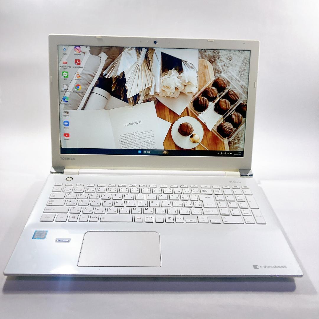 w117✨Core i7/SSD512GB /16GB/大画面の薄型✨ノートPC