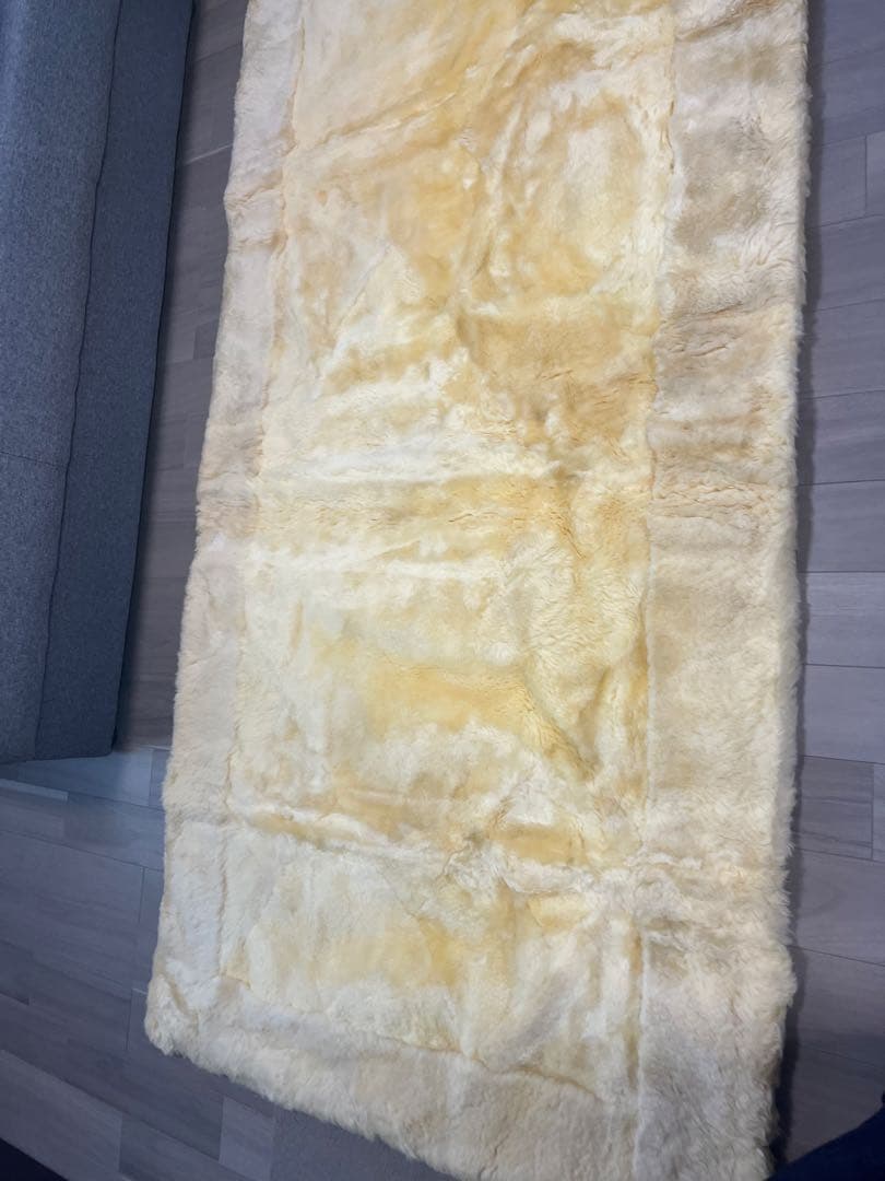 新品、未使用ウールのシーツ