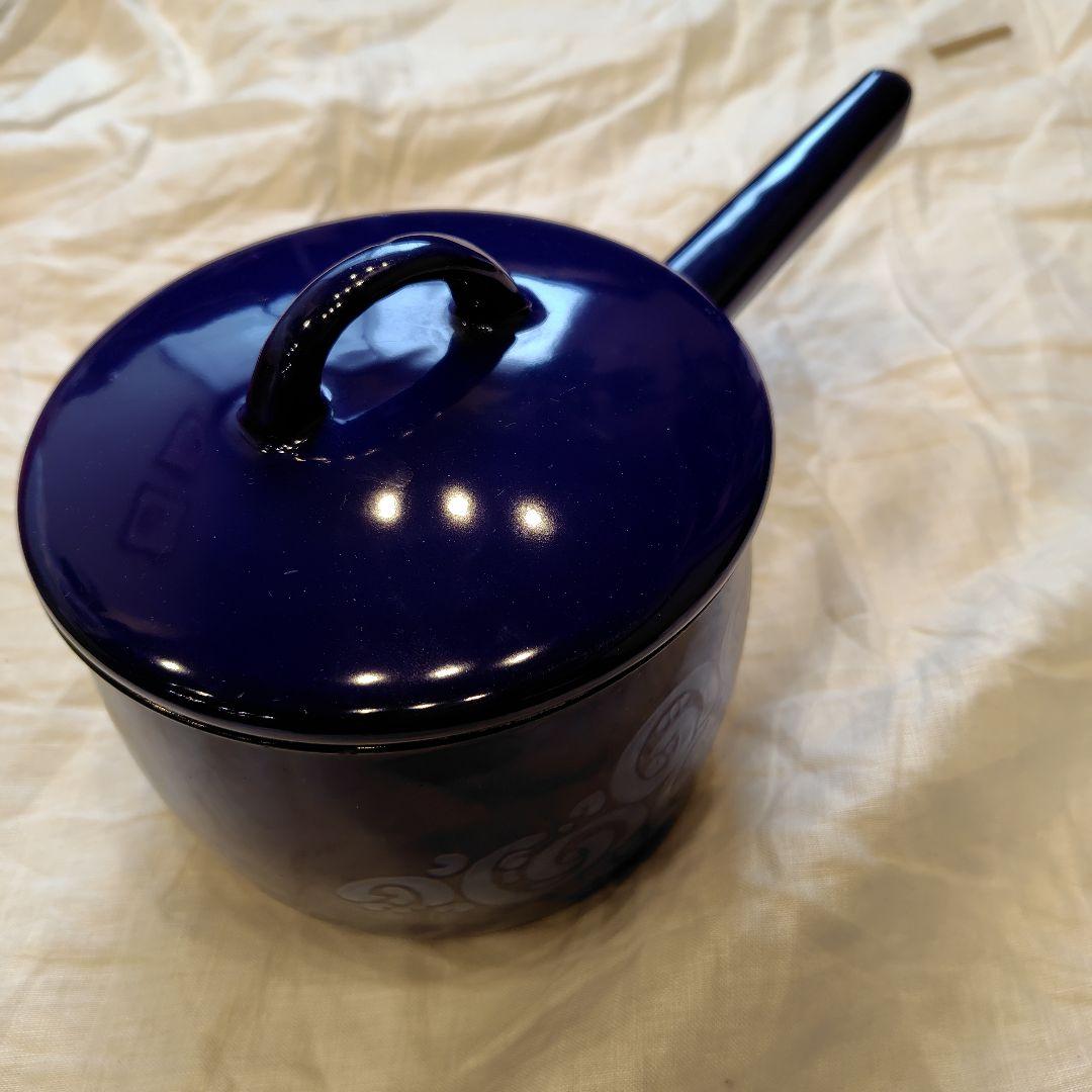 【希少】北欧ヴィンテージ　フィンランド　finel社　ホーロー鍋