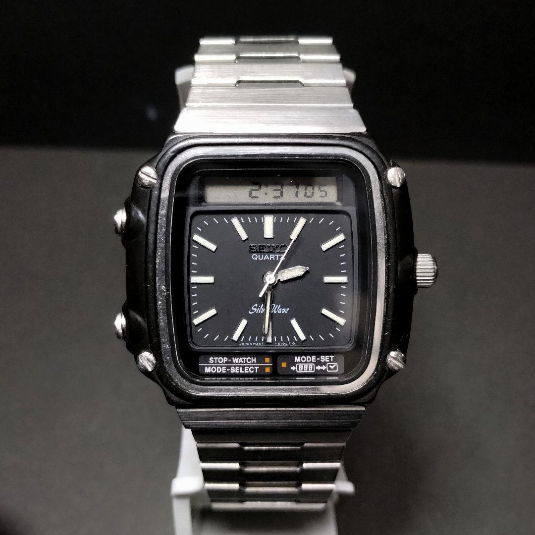 【希少稼動品】SEIKO シルバーウェーブ H357-5120 80'sVTG