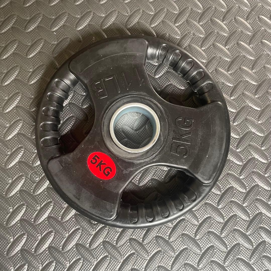 【送料無料】Φ50mm 《80kg》ラバーバーベルプレート オリンピックシャフト