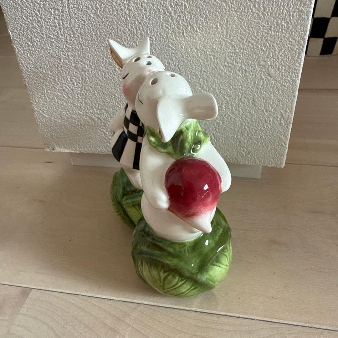 MACKENZiE マッケンジーチャイルズ　ウサギ　ペッパー入れセット