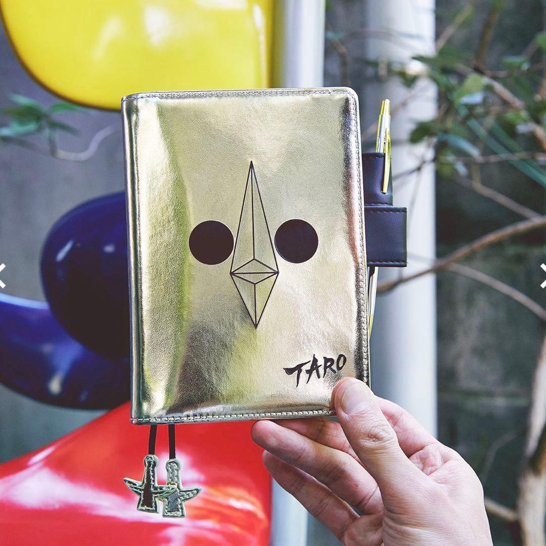 新品　岡本太郎「黄金の顔」ほぼ日手帳　カバー　オリジナル　A6 サイズ