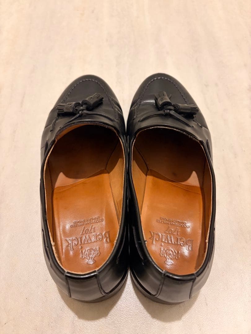 Berwick バーウィック タッセルローファー UK7