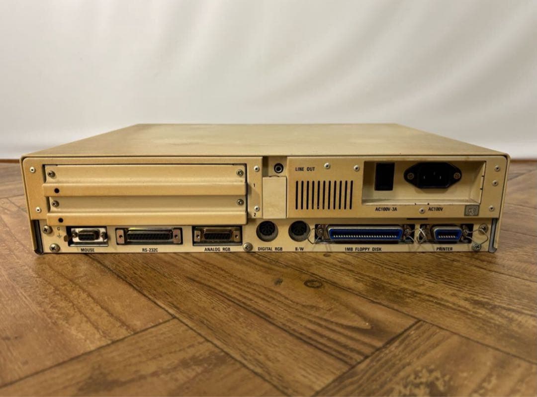 通電OK NEC パーソナルコンピュータ PC-9801UV キーボード付き