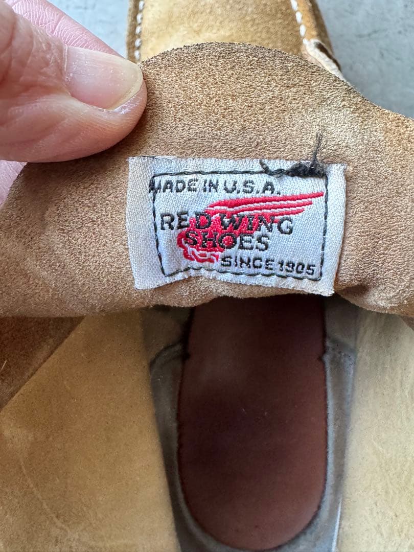 【90’s 刺繍羽根タグ26cm】REDWING 8167 US8