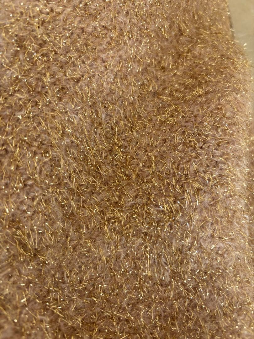 Drawerラメカーディガン