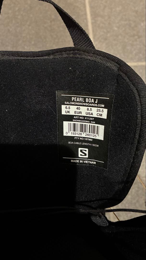 極美品Salomon PEARL BOA スノーボードブーツ