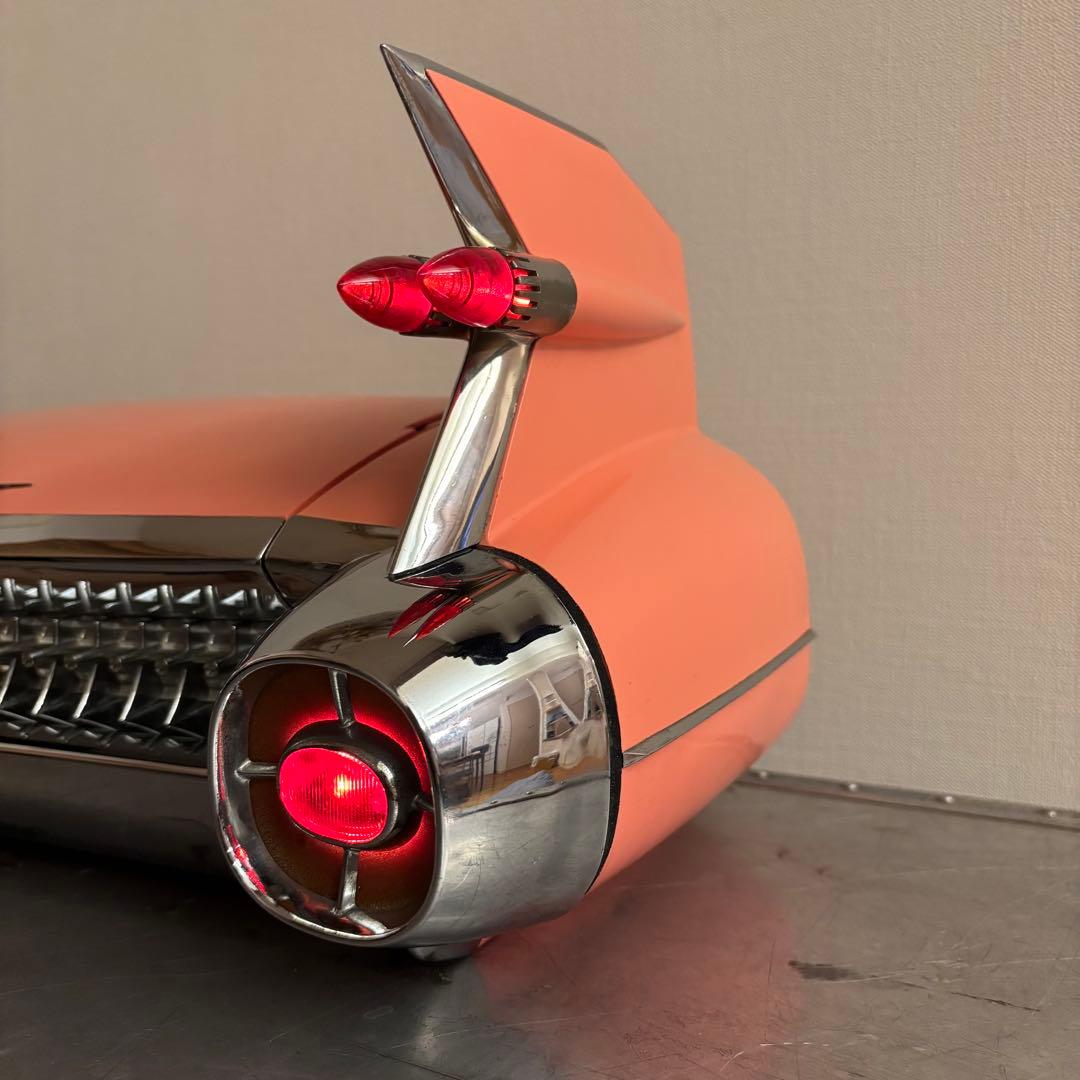 希少 Cadillac キャデラック59年式 ラジカセPOPWORKS ピンク