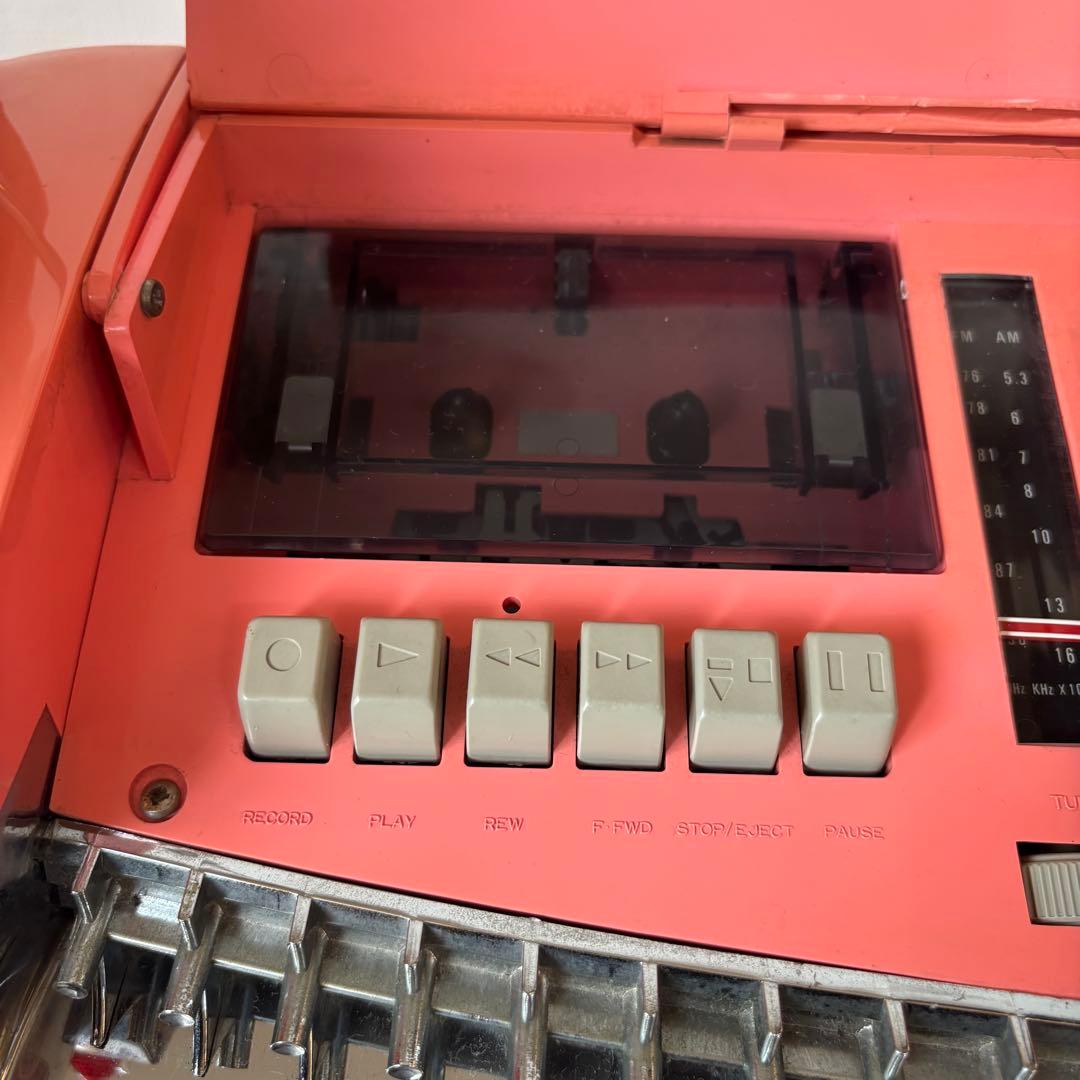 希少 Cadillac キャデラック59年式 ラジカセPOPWORKS ピンク