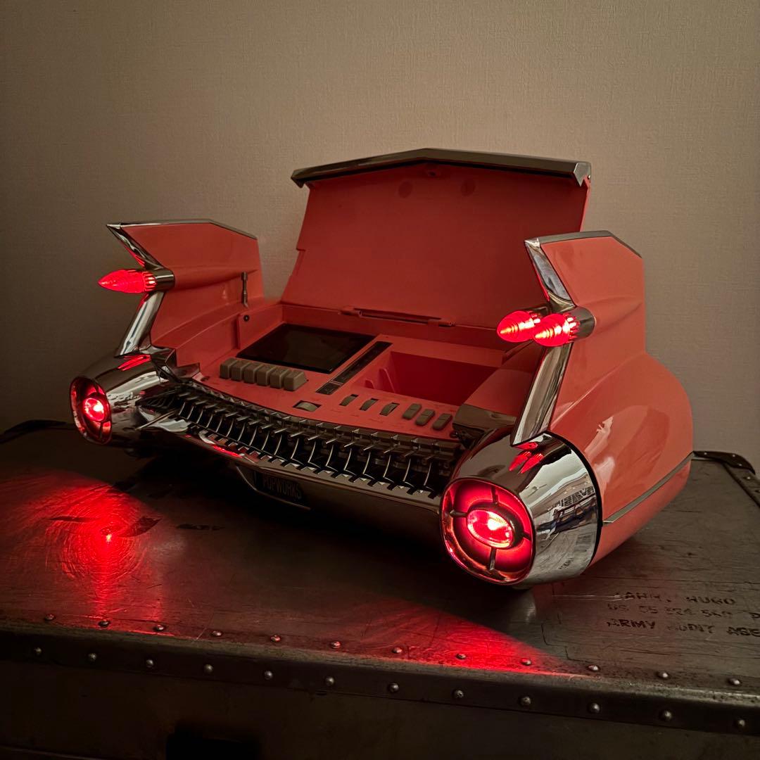 希少 Cadillac キャデラック59年式 ラジカセPOPWORKS ピンク