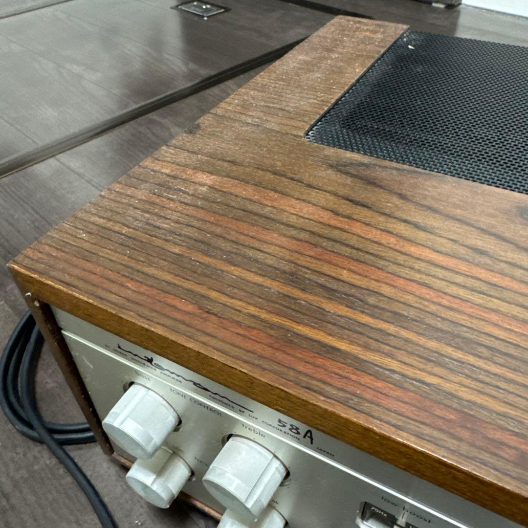 整備済み LUXMAN L-58A本体 プリメインアンプ ラックスマン
