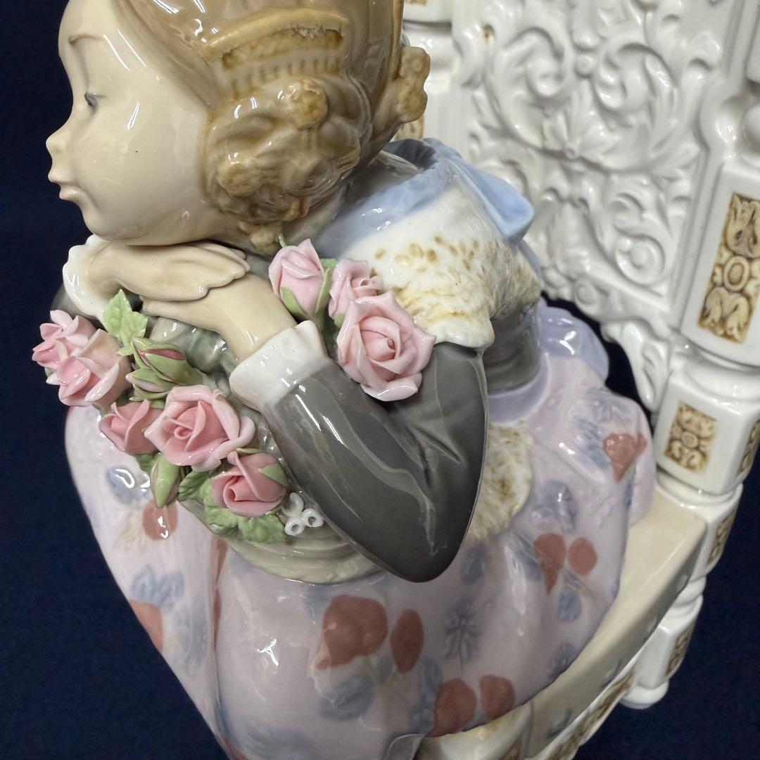 LLADRO リヤドロ バレンシアの少女（花かご）1398 フィギュリン 箱付