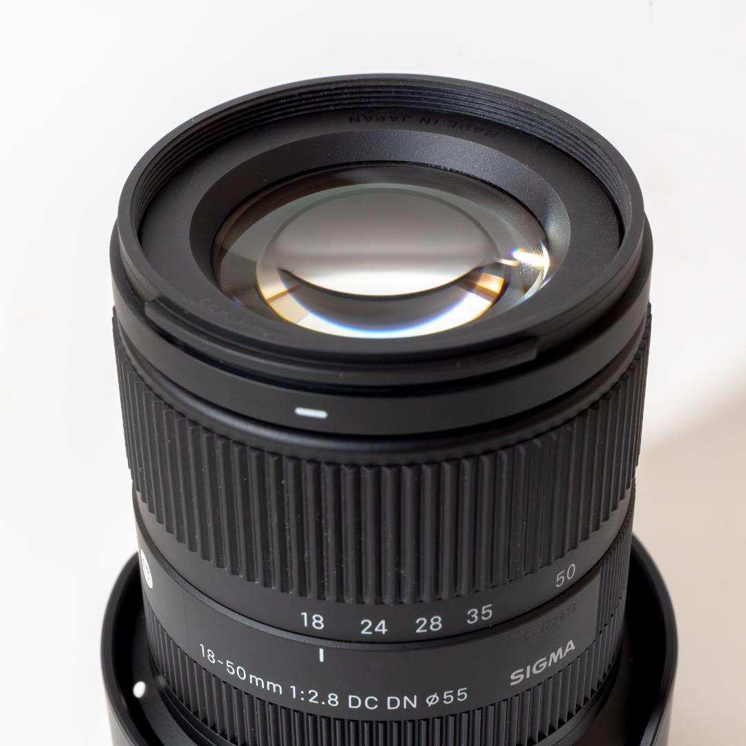 【Canon RF】 SIGMA 18-50mm F2.8 DC DN レンズ
