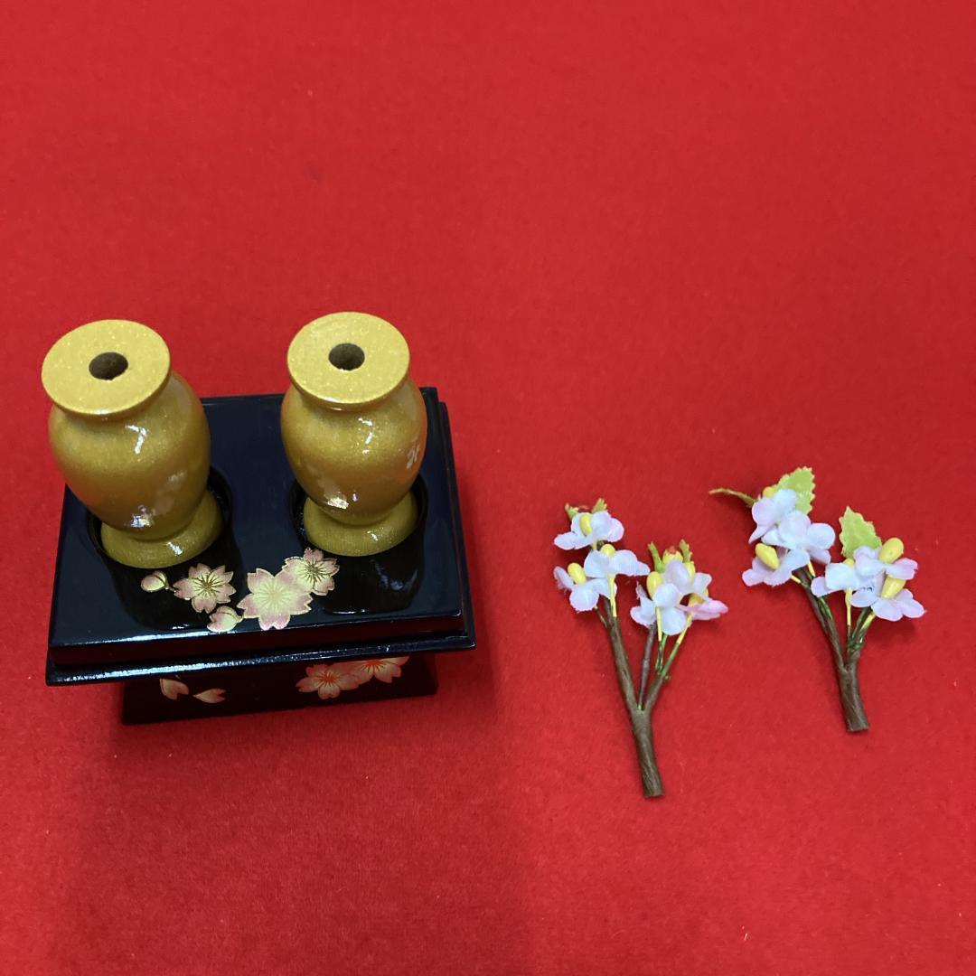 G8 美品！20号6点　雛道具　三段飾り道具　ひな人形道具　雛祭り道具