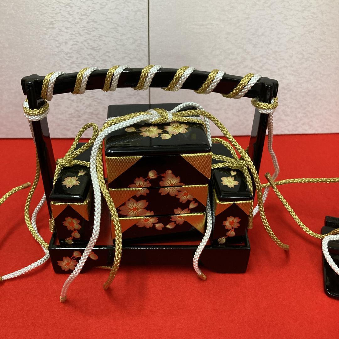 G8 美品！20号6点　雛道具　三段飾り道具　ひな人形道具　雛祭り道具