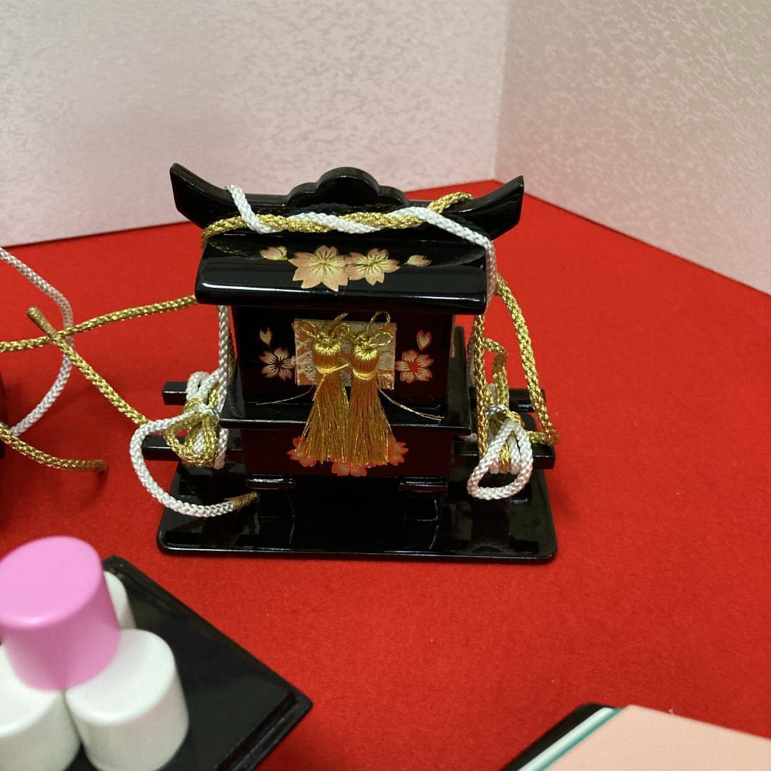 G8 美品！20号6点　雛道具　三段飾り道具　ひな人形道具　雛祭り道具