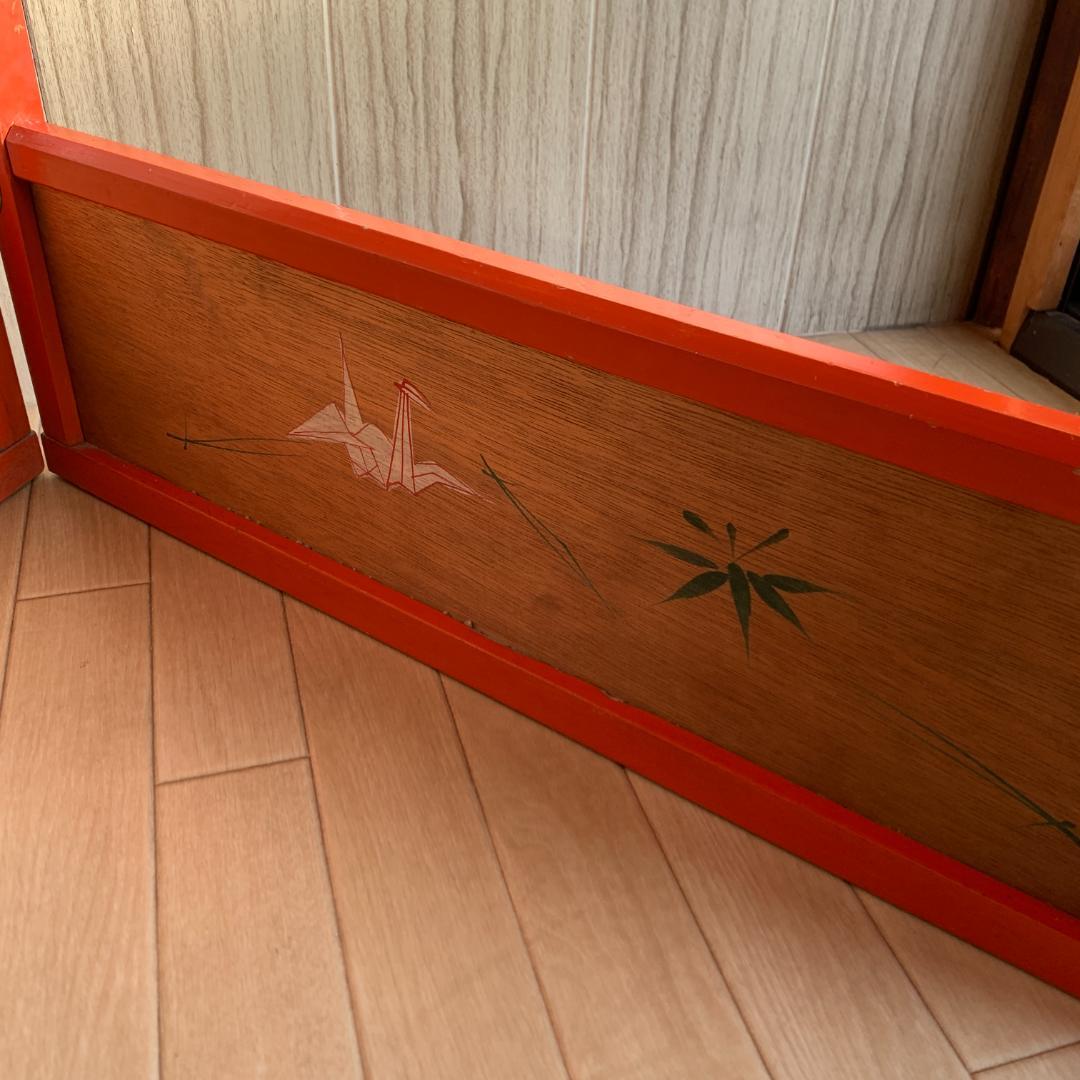 木製 衣紋掛け ハンガーラック 折り畳み式 古道具 古民家