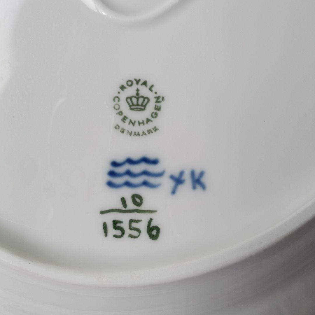 ロイヤルコペンハーゲン　ブルーフラワー　オーバルプレート