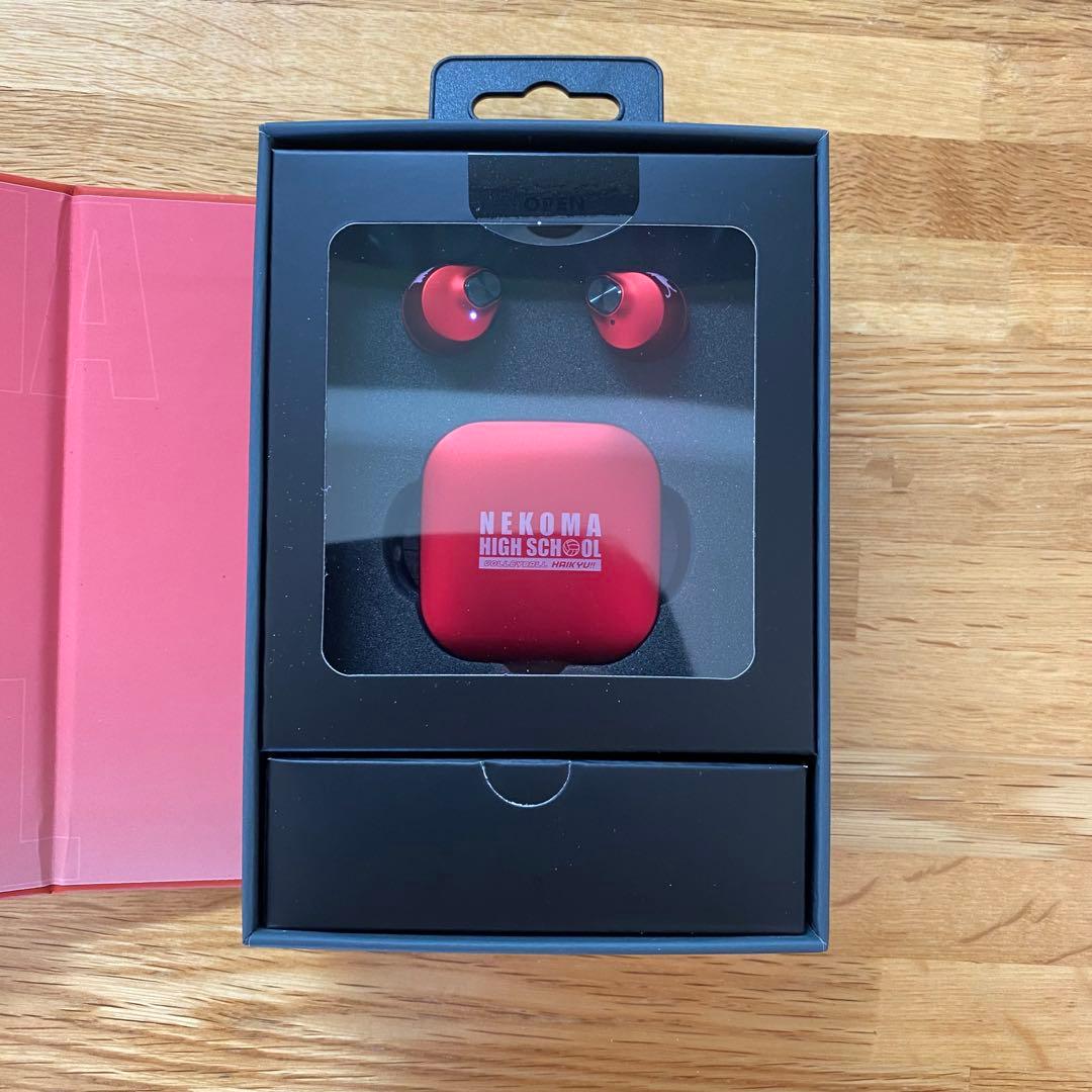 【人気!!】ハイキュー!! ワイヤレスイヤホン AVIOT 音駒モデル